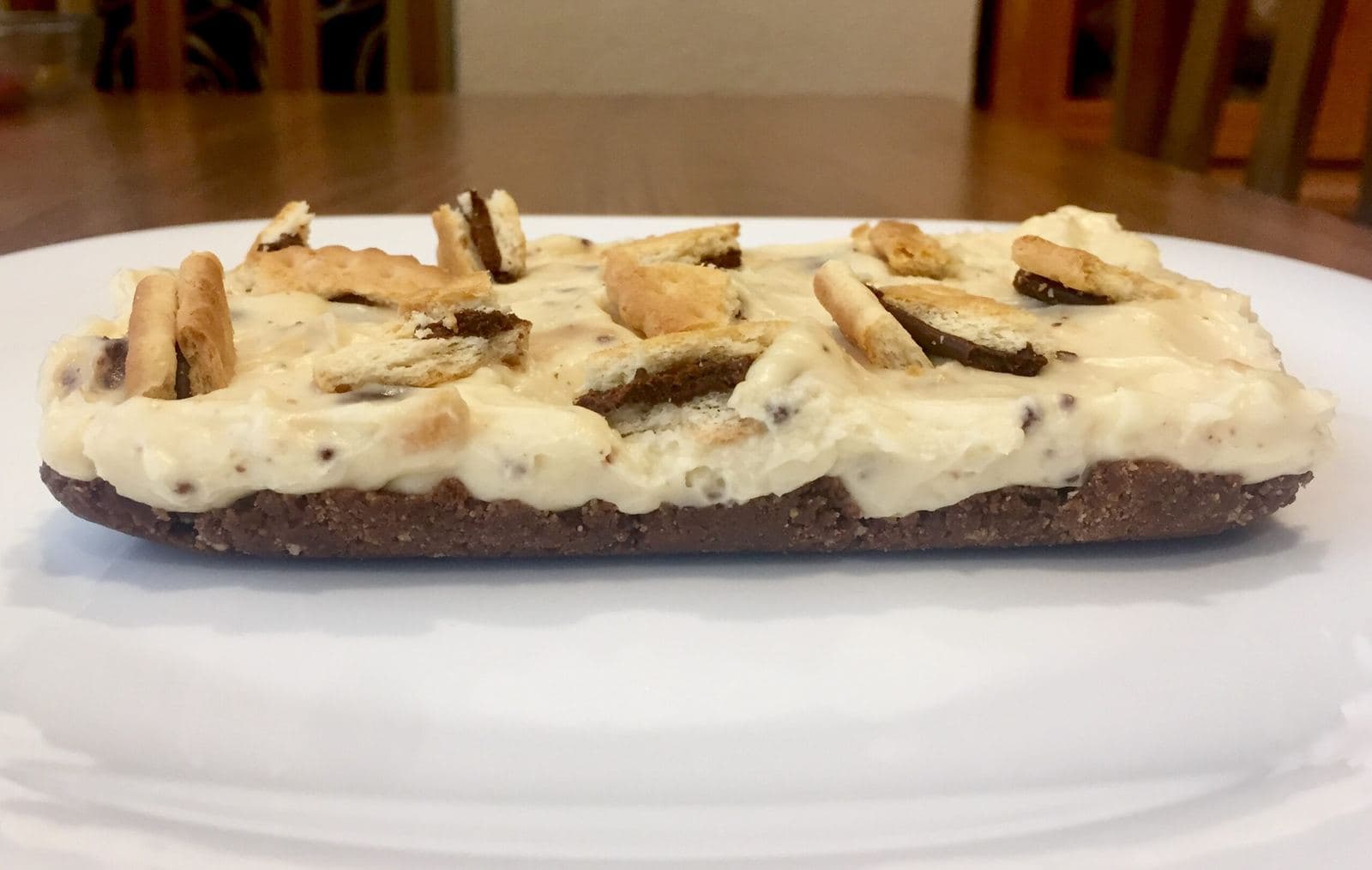 No-bake Biscuit Cheesecake