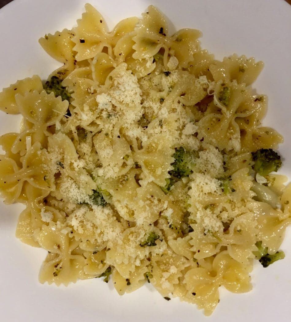 Pasta in Butter Lime Sauce