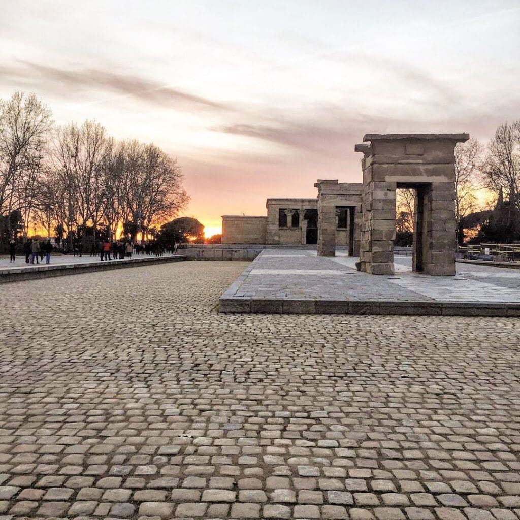 Temple de Debod - one of the free things to do in Madrid