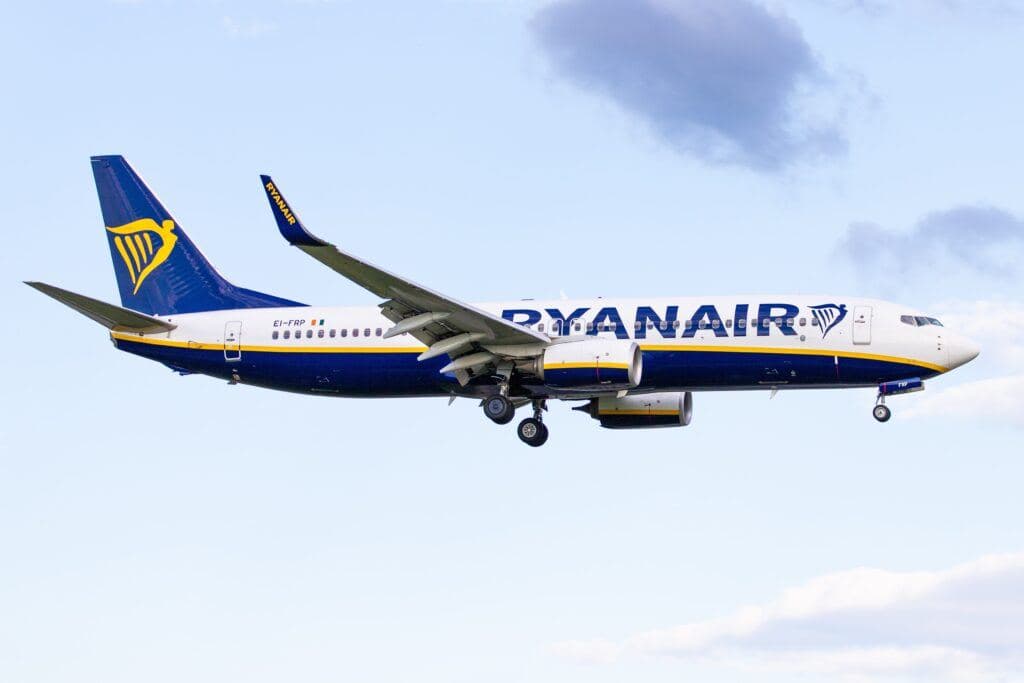 Ryanair flight