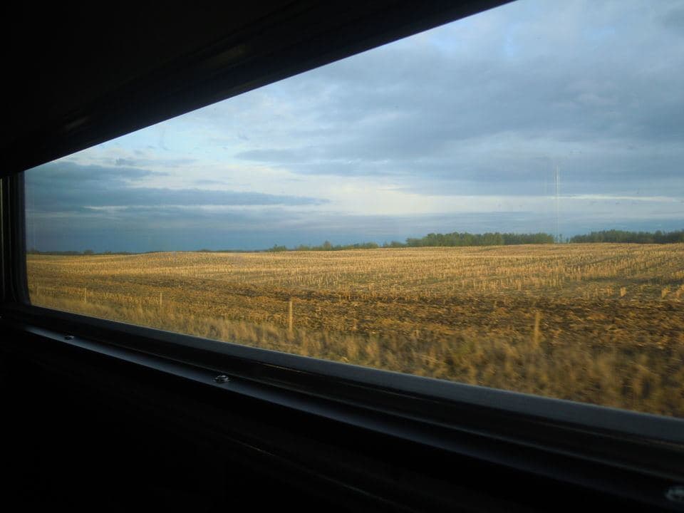 Train views from VIA Rail Canada
