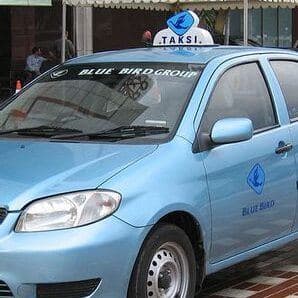 Blue Bird taxi for your Bali trip