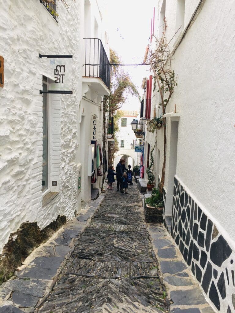 Cobbled streets of Cadaques