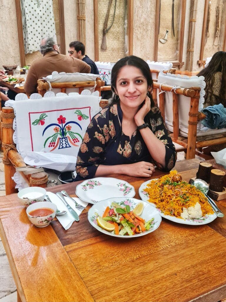 Me at Emirati Cookalong