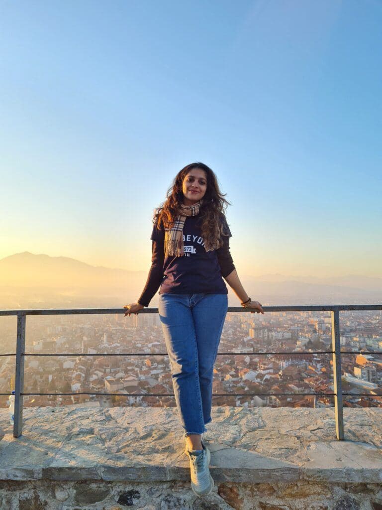 Me in Prizren, Kosovo