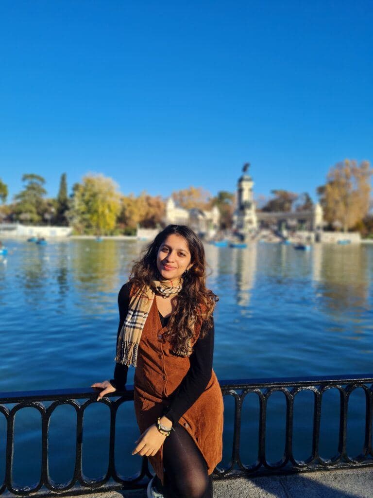 Me in Madrid on my solo trip