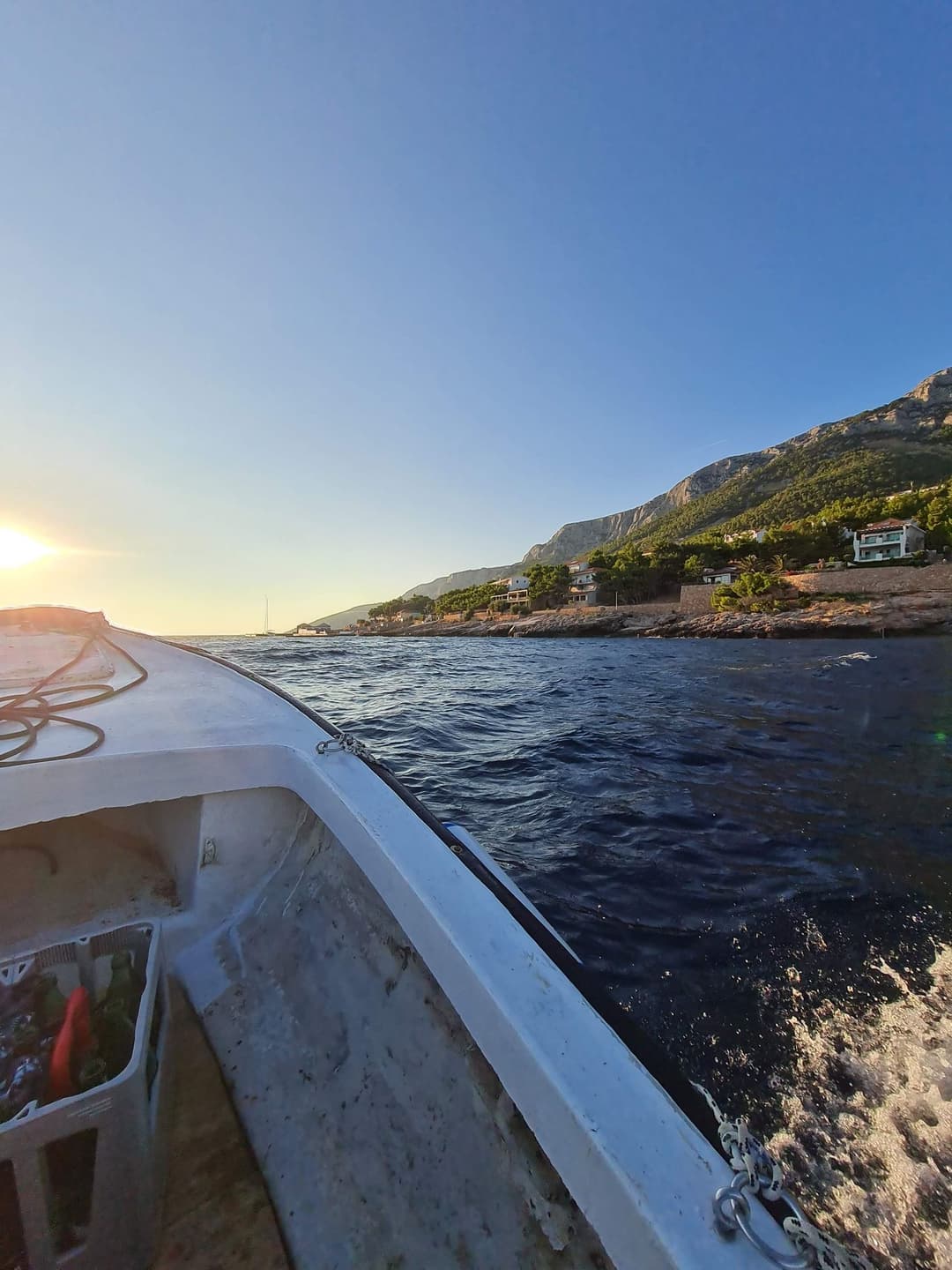 Speed boat in Hvar