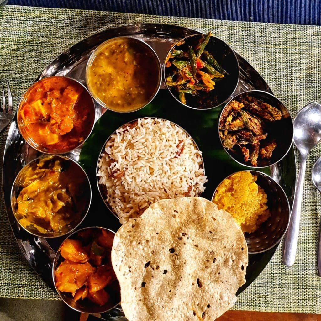 Maharashtrian lunch