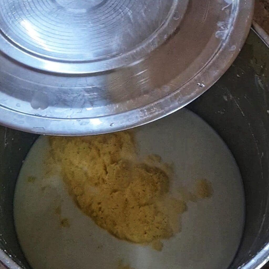 Ghee making