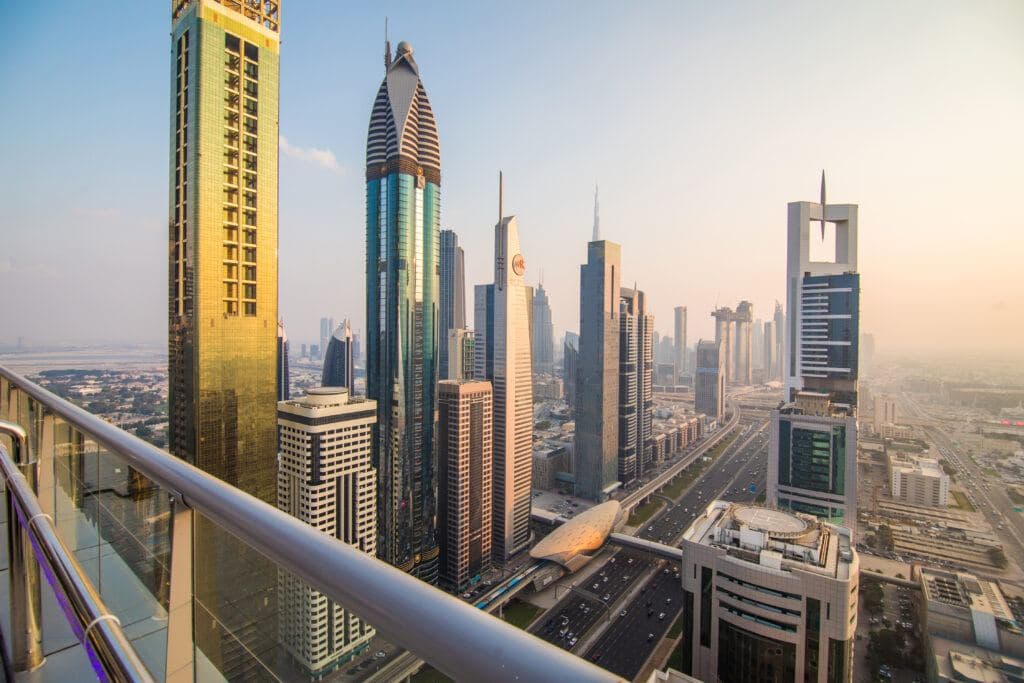 Dubai from top
