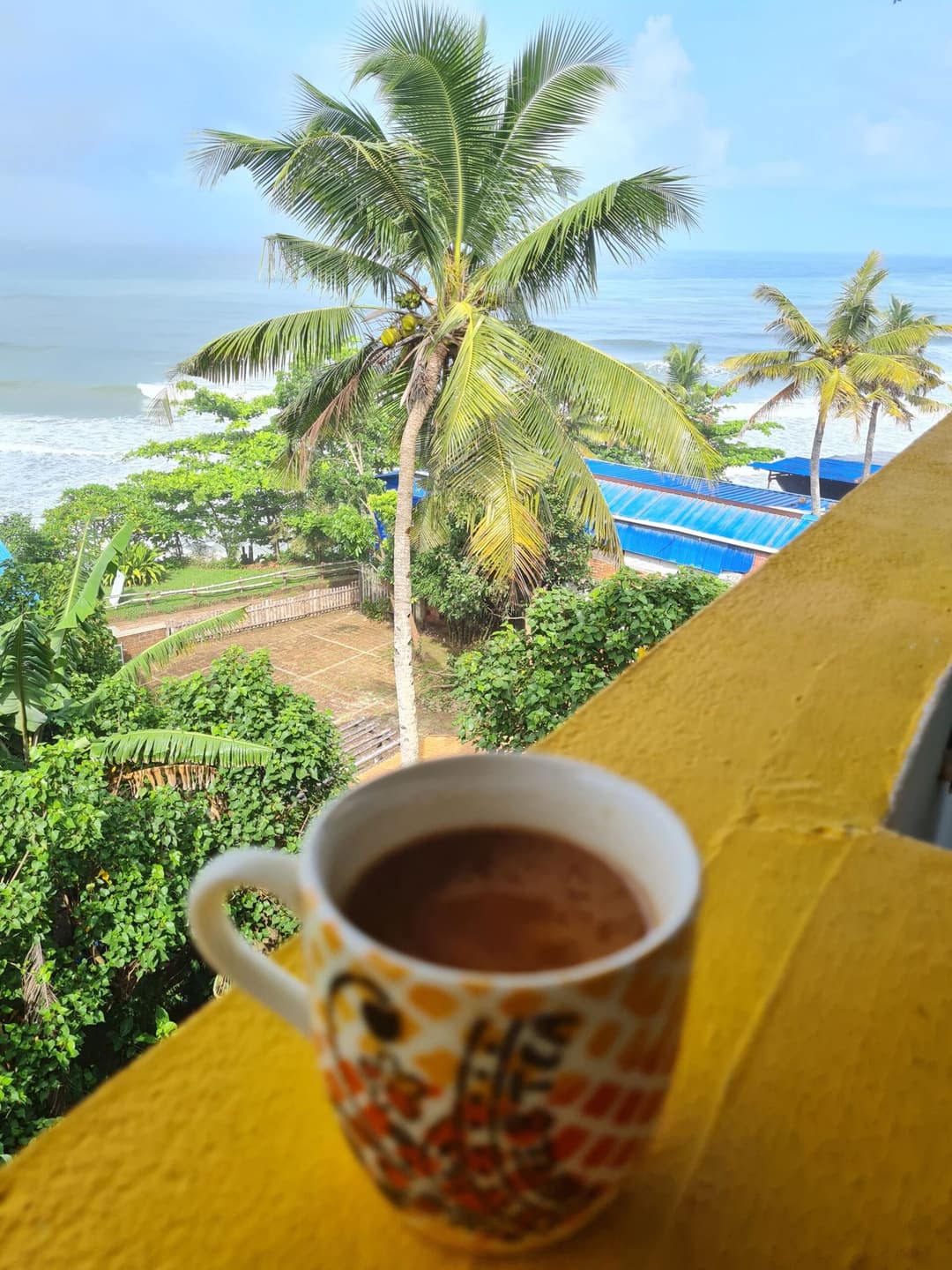 Chai views at The Lost Hostel