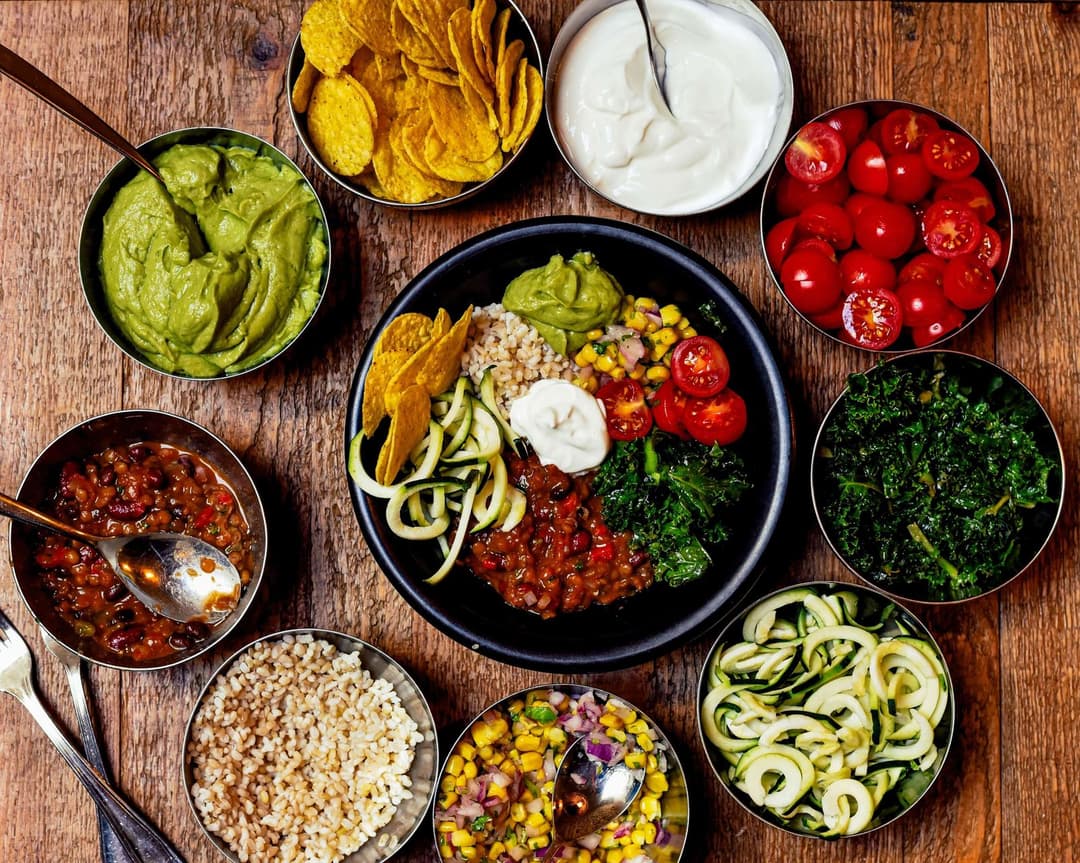 Lacto vegetarian food