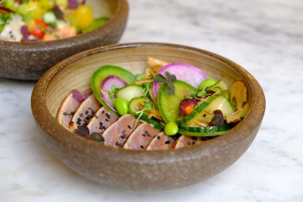 Pescatarian food