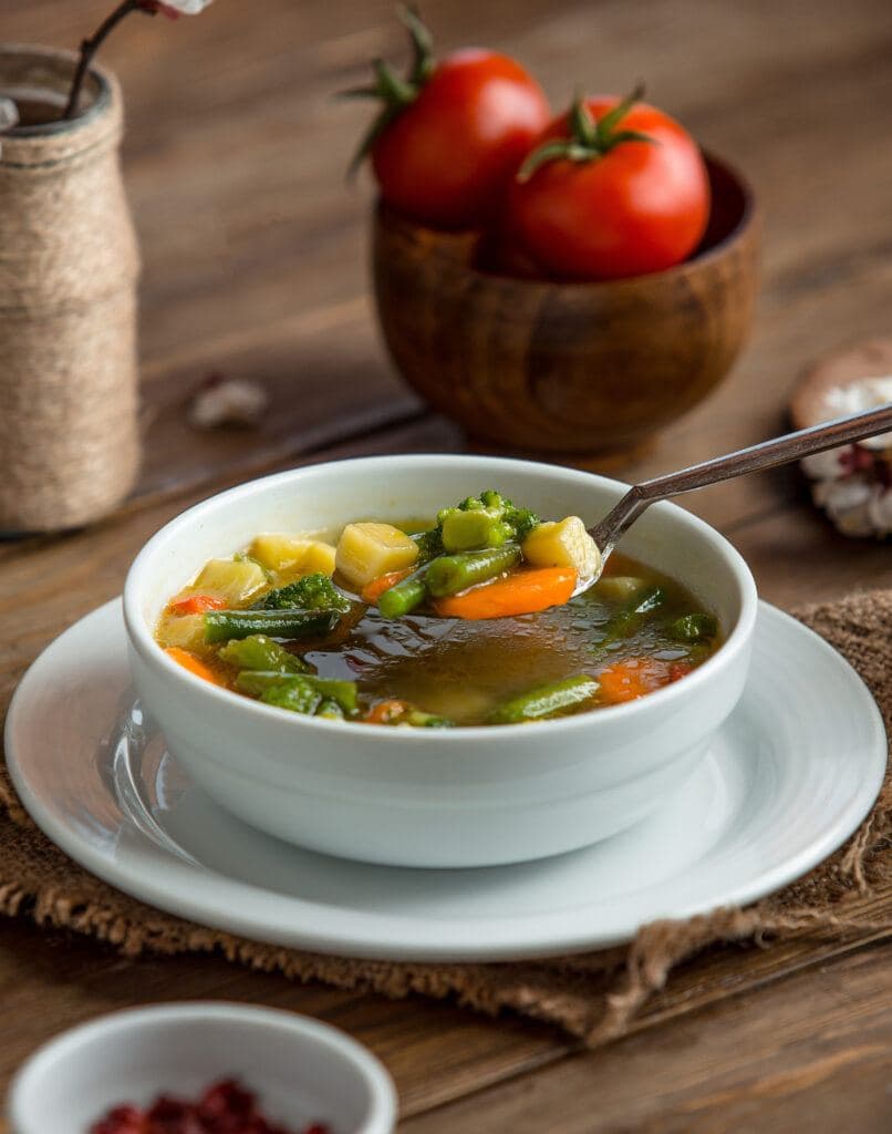 Minestrone Milanese - Best vegetarian food in Milan