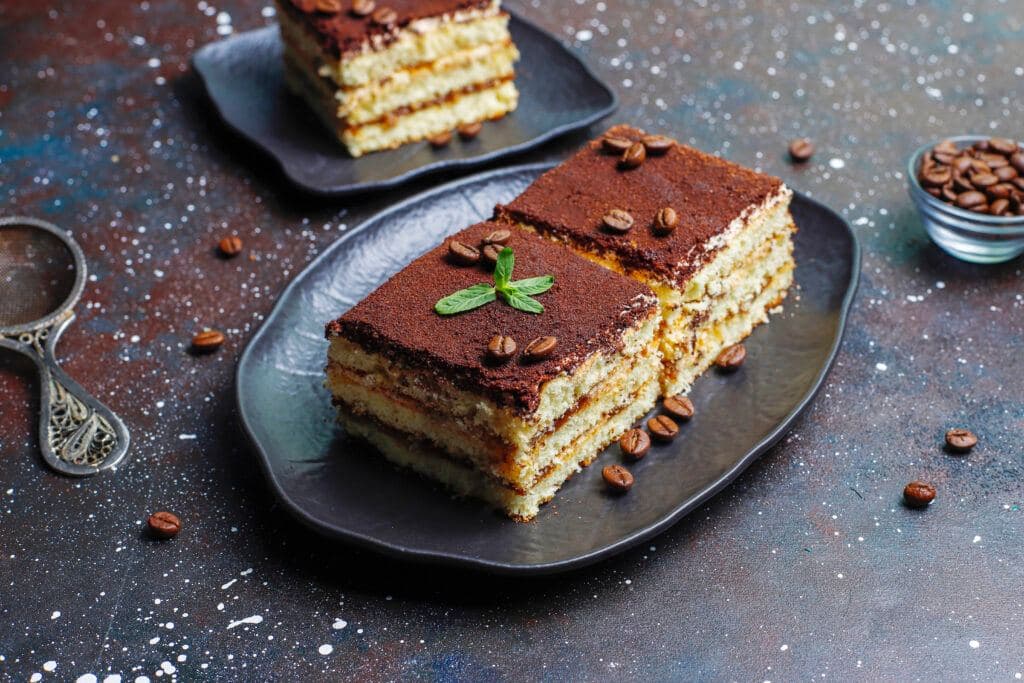 Tiramisu - Best vegetarian food in Milan