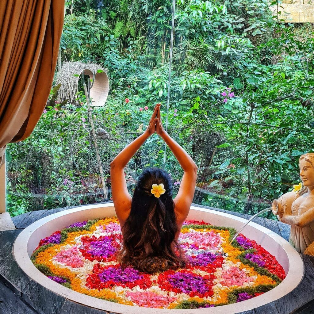 Flower Bath Experience, Bali